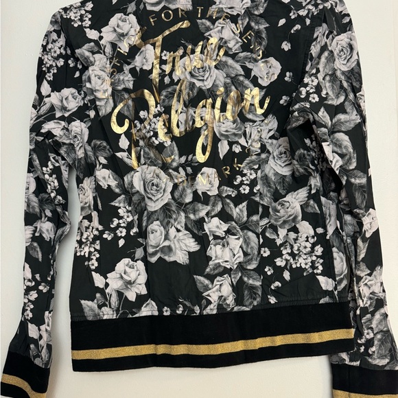 True Religion Allover Print Bomber Jacket - Picture 3 of 3